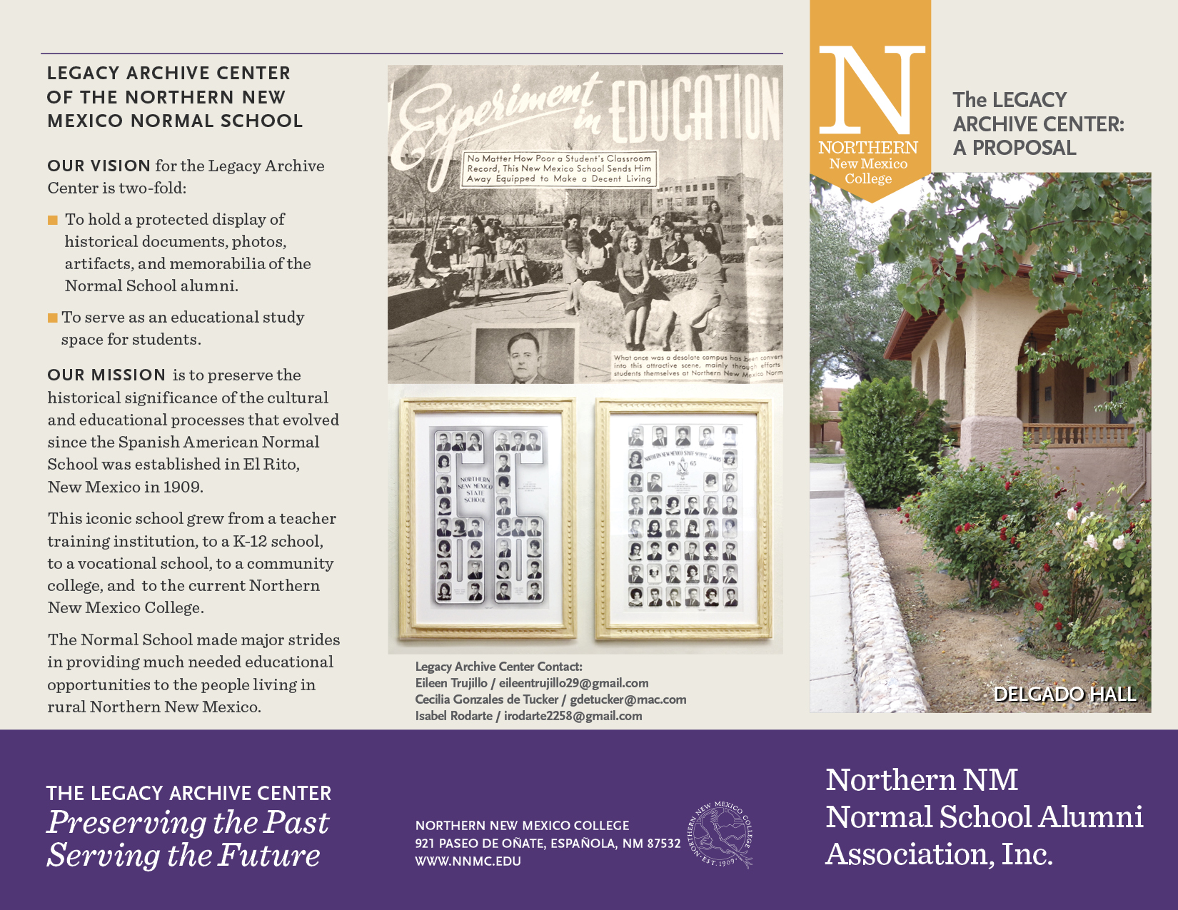 Legacy Archive brochure Legacy Archive brochure